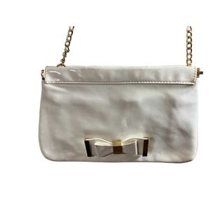 Lulu by Lulu Guinness White Vinyl Trim Purse